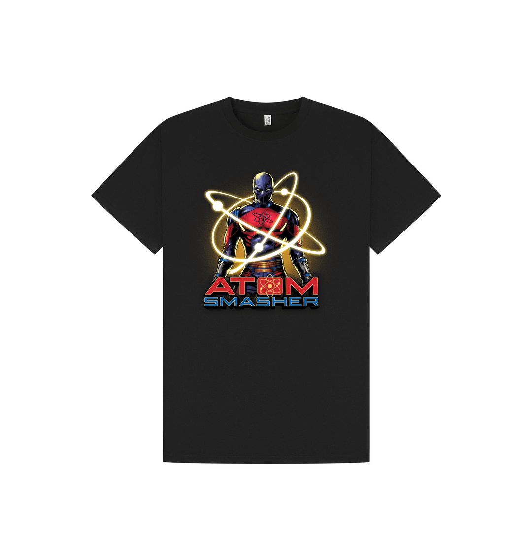 Black Printed T-shirt Front