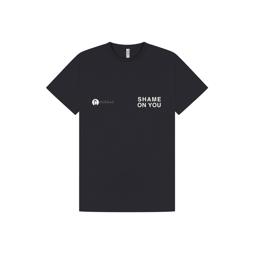 Navy Printed T-shirt Front