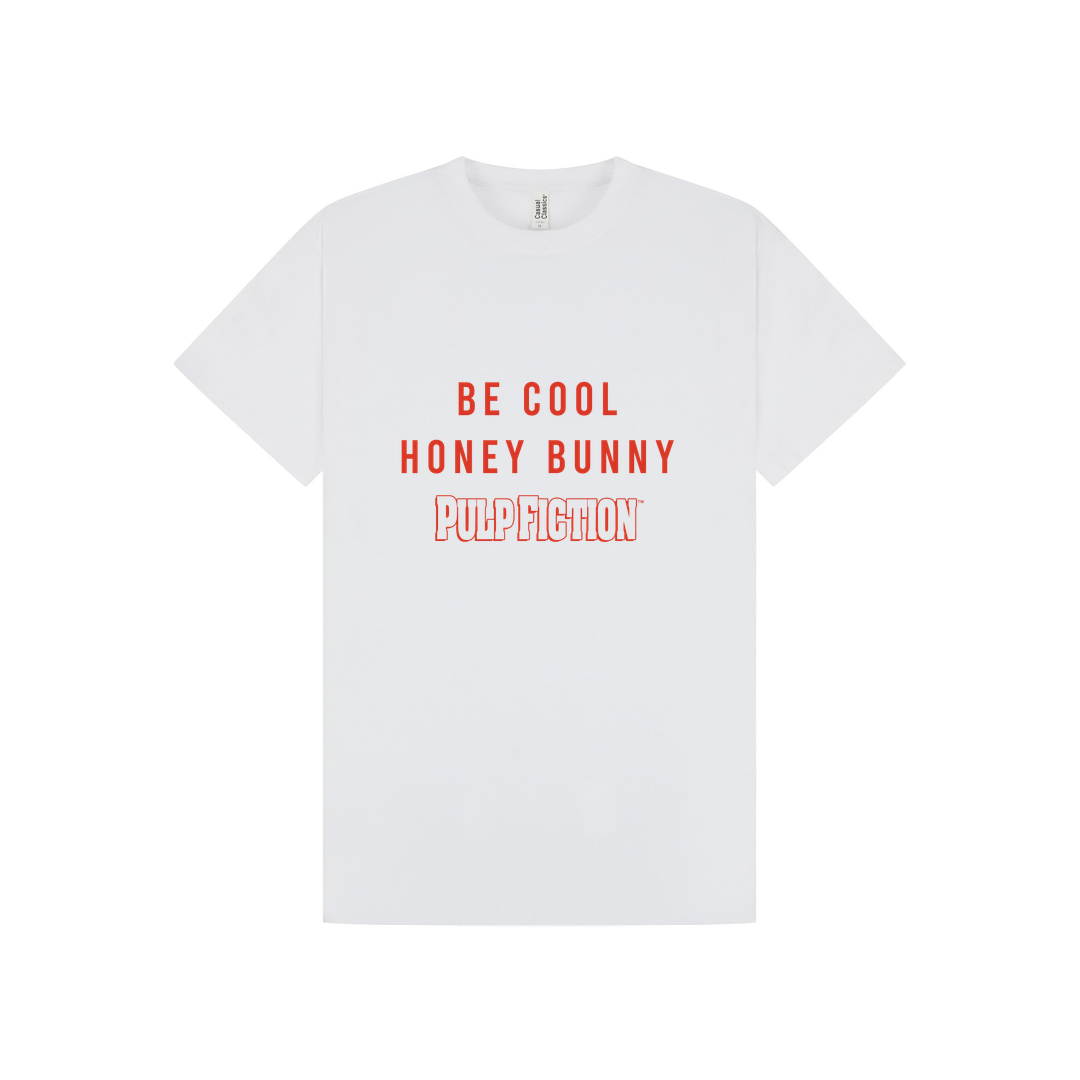 White Printed T-shirt Front