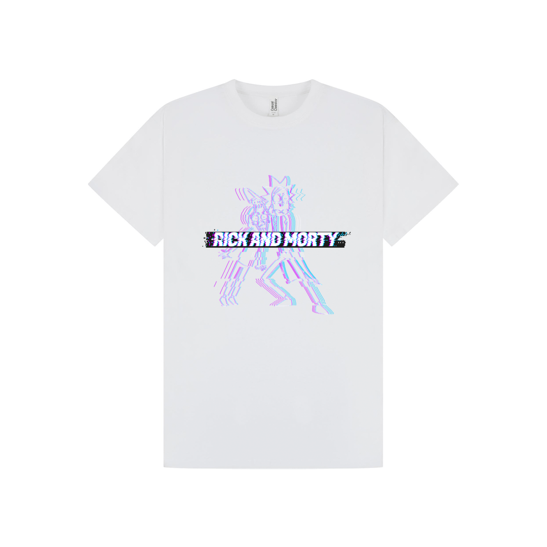 White Printed T-shirt Front