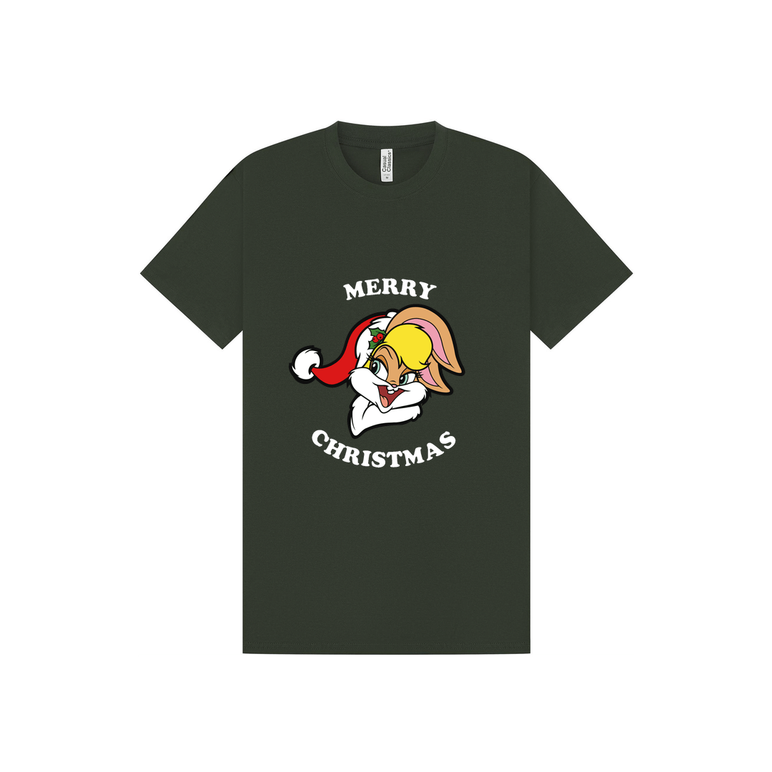 Forest Green Printed T-shirt Front