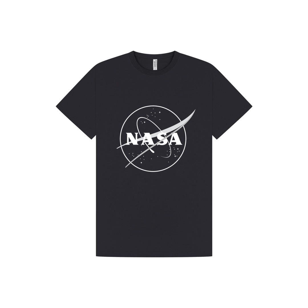 Navy Printed T-shirt Front