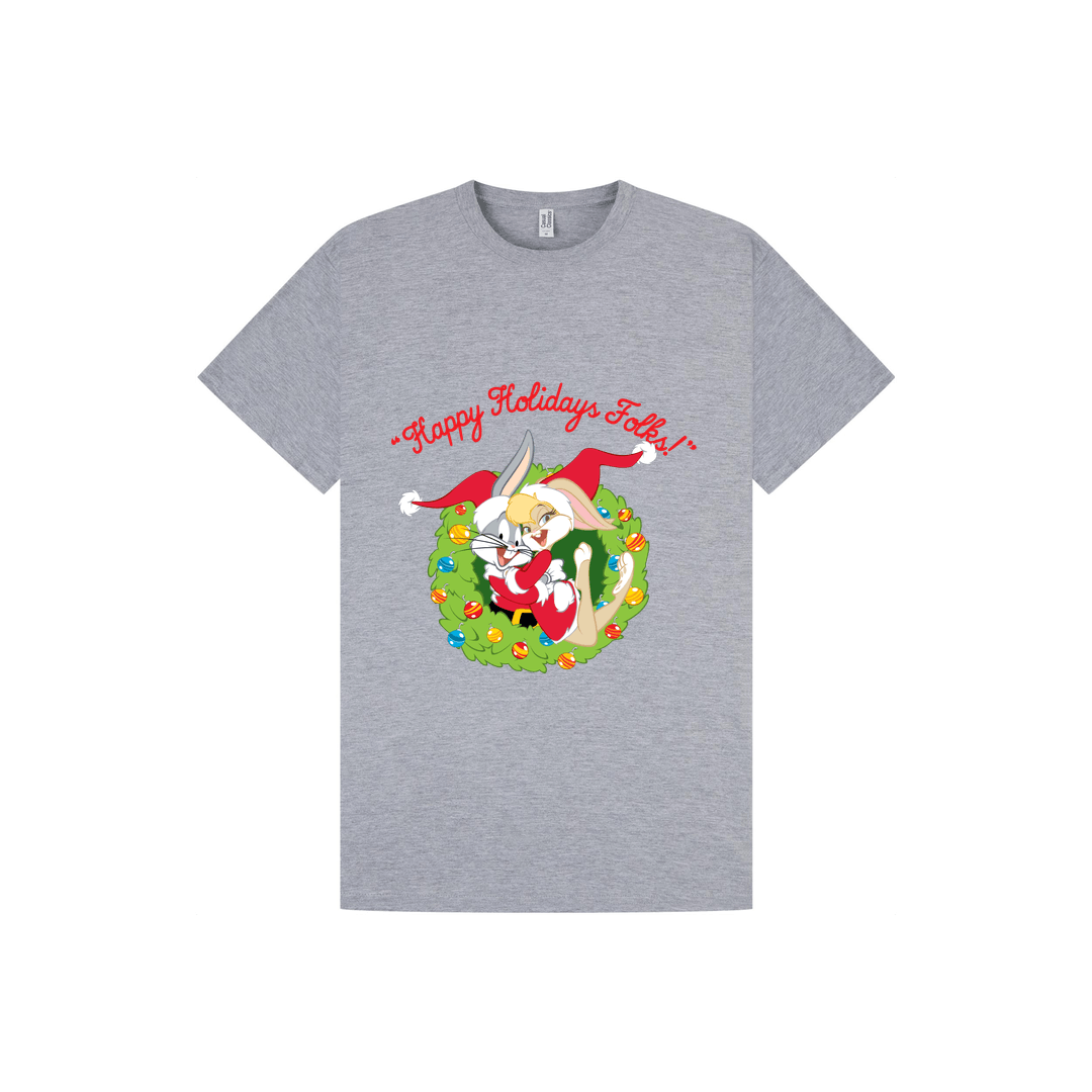 Heather Printed T-shirt Front