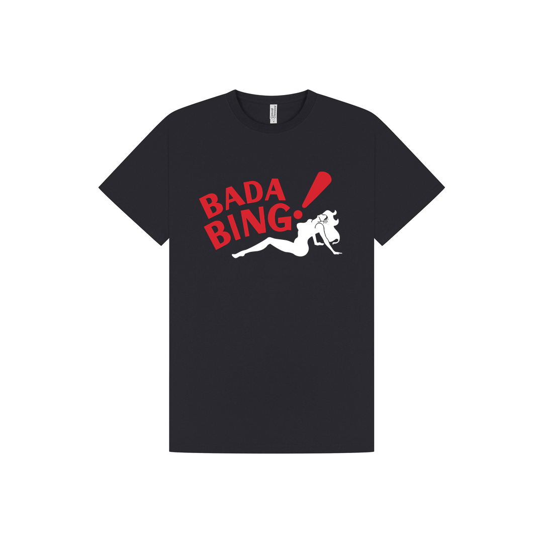 Navy Printed T-shirt Front