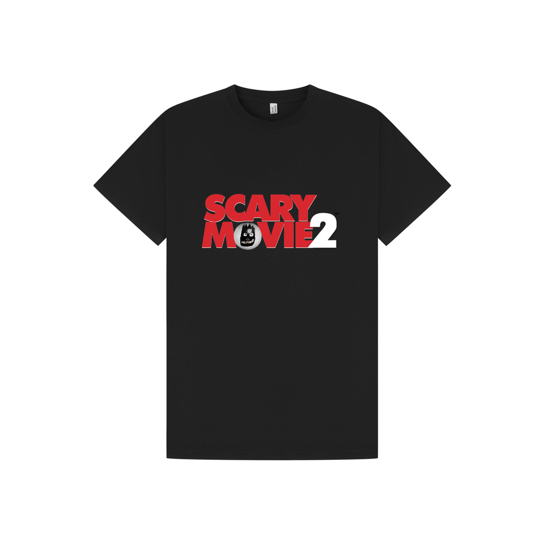 Black Printed T-shirt Front