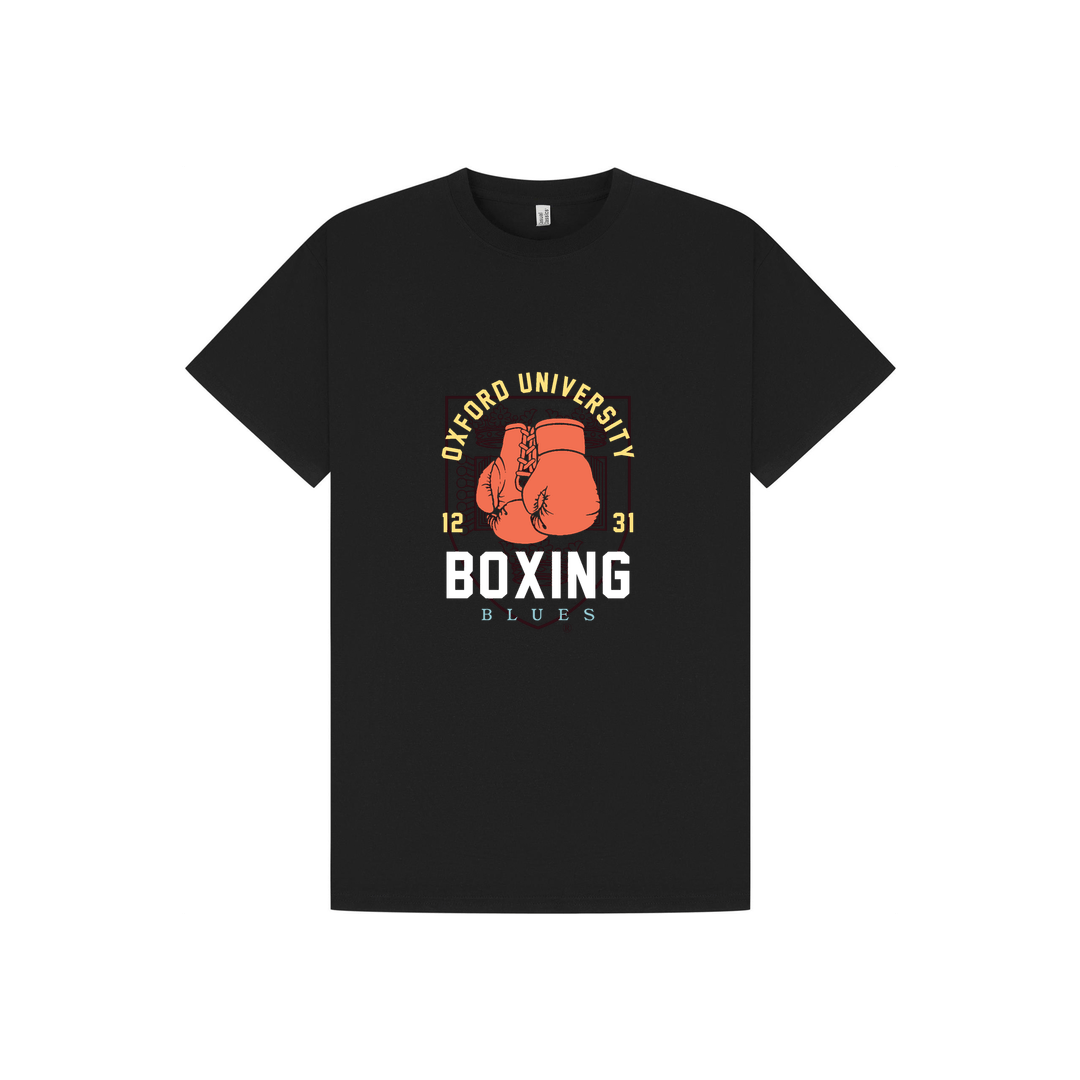 Black Printed T-shirt Front