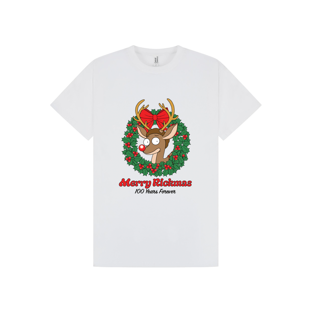 White Printed T-shirt Front