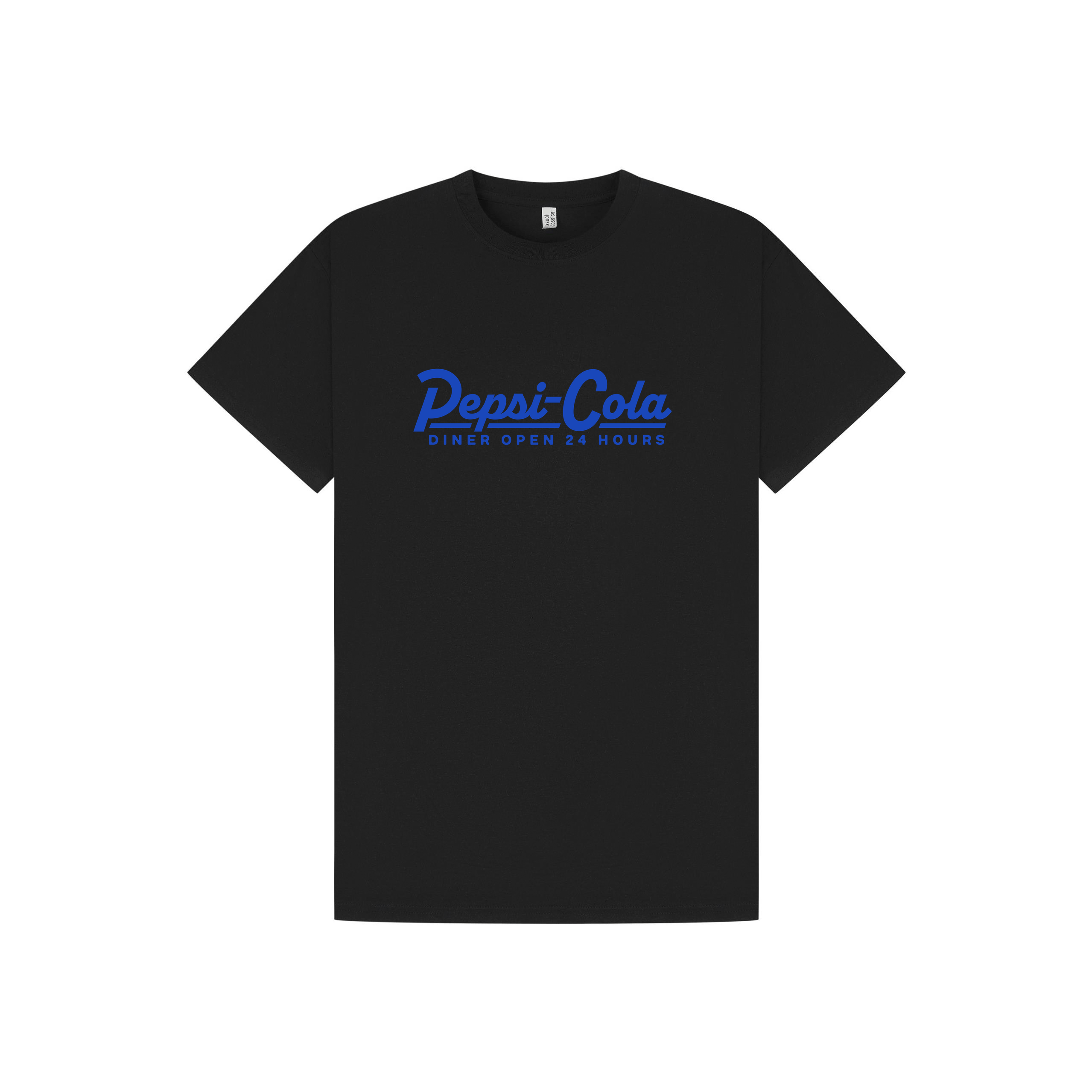 Black Printed T-shirt Front