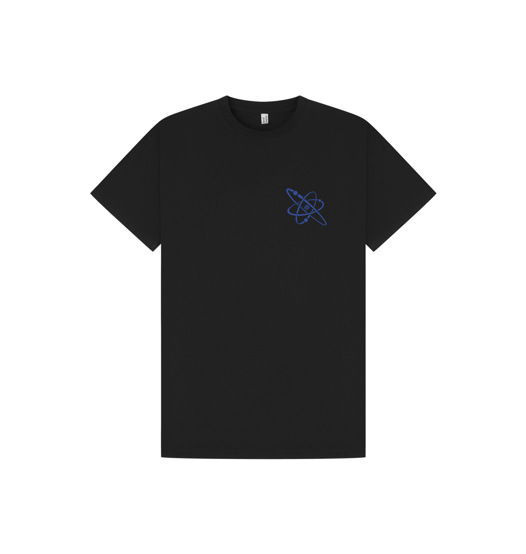 Black Printed T-shirt Front