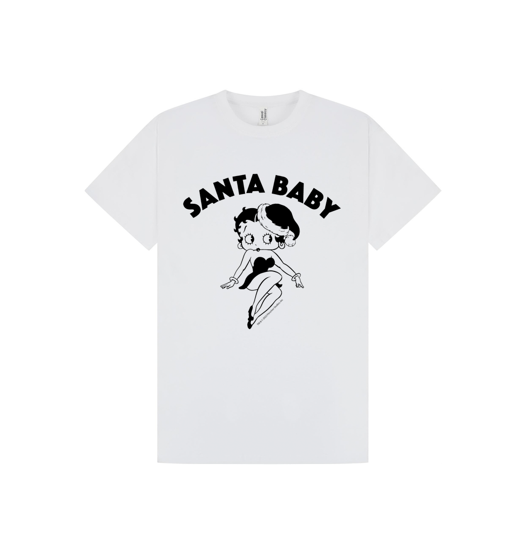 White Printed T-shirt Front