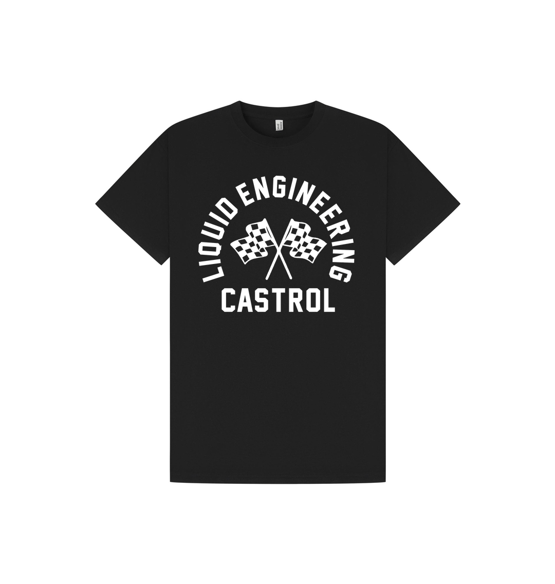 Black Printed T-shirt Front