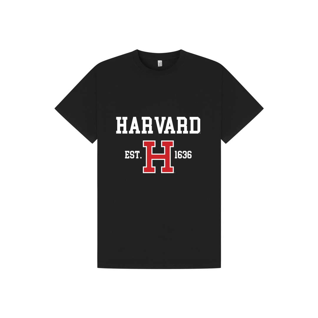 Black Printed T-shirt Front