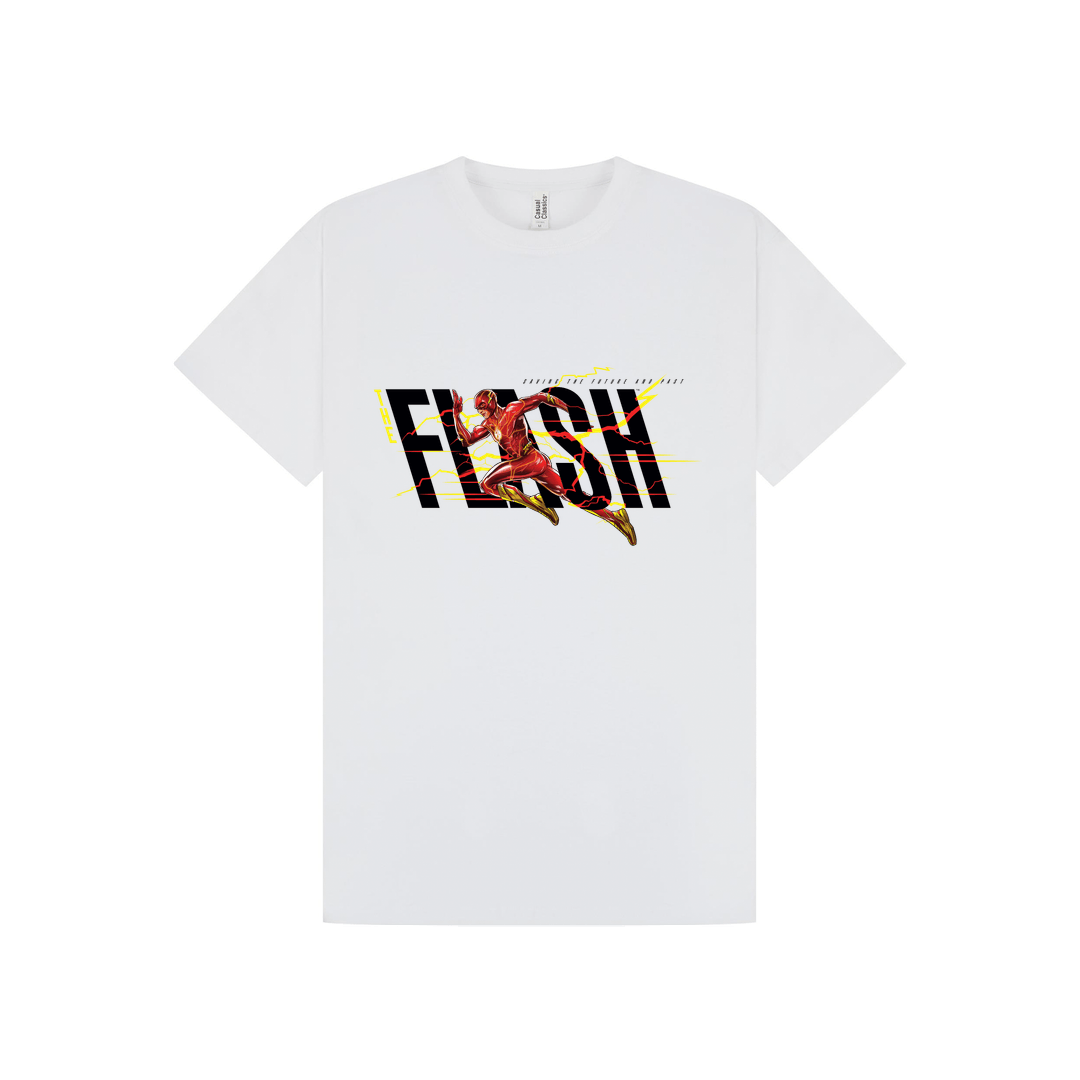 White Printed T-shirt Front