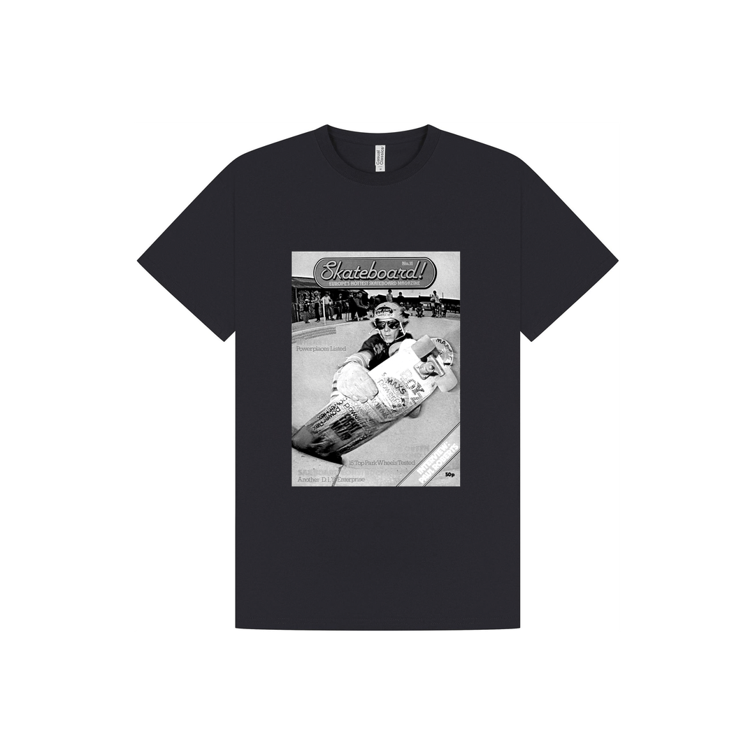 Navy Printed T-shirt Front