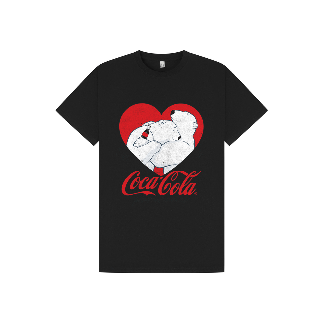 Black Printed T-shirt Front