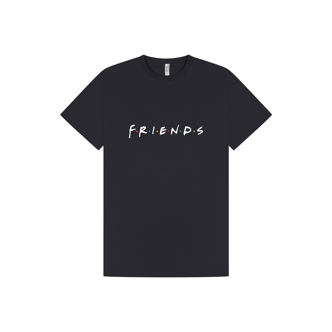 Navy Printed T-shirt Front