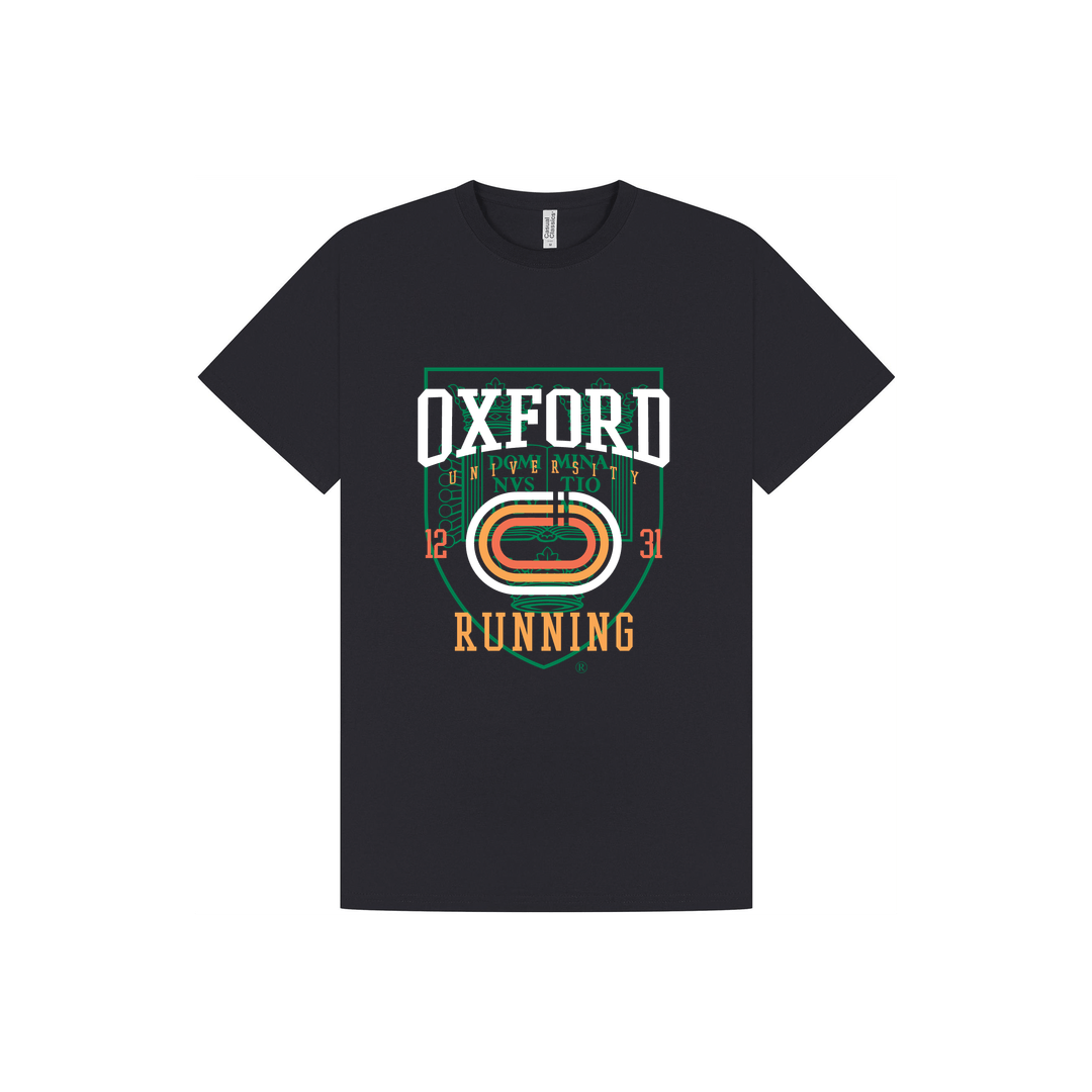 Navy Printed T-shirt Front