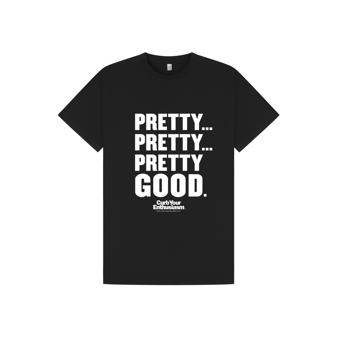 Black Printed T-shirt Front