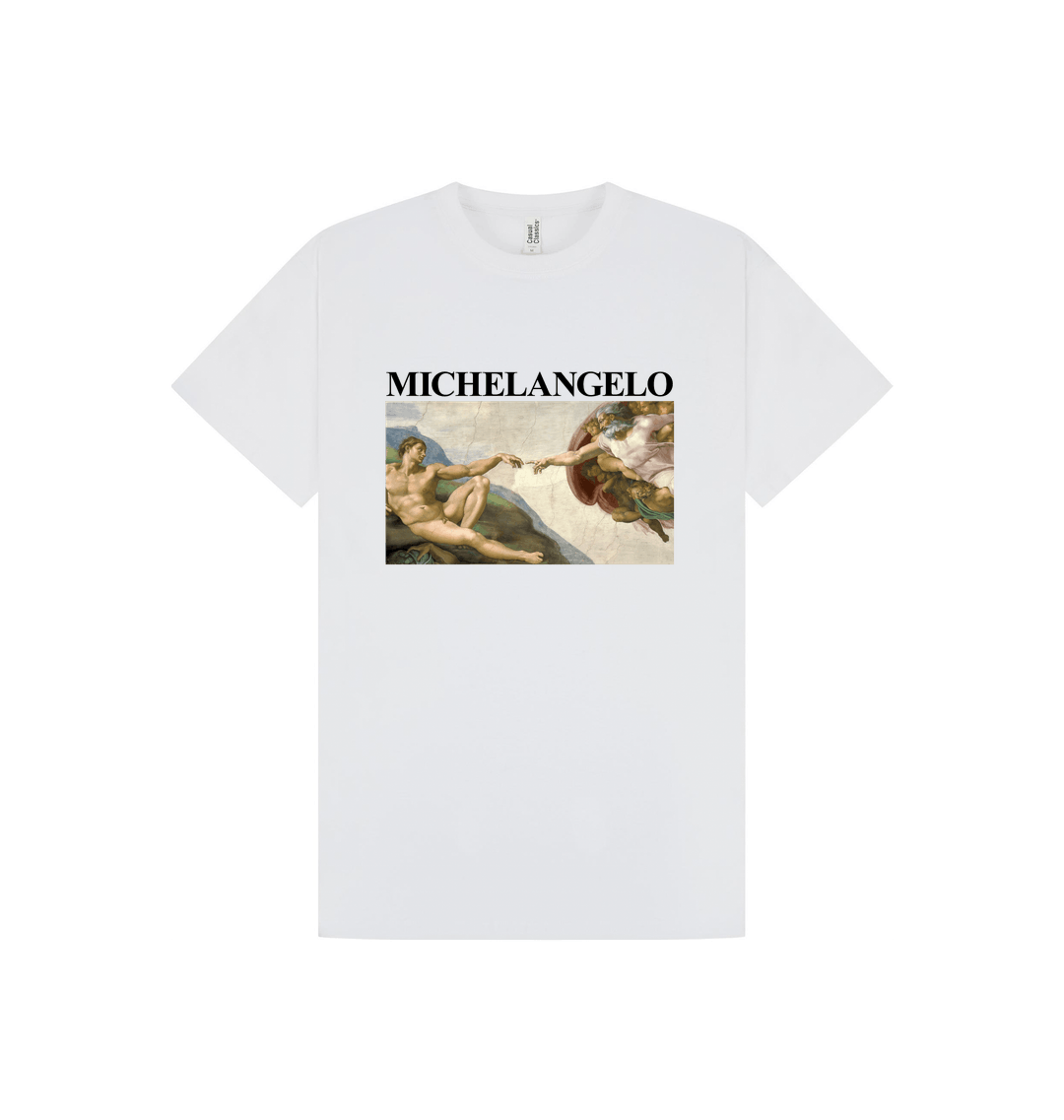 White Printed T-shirt Front