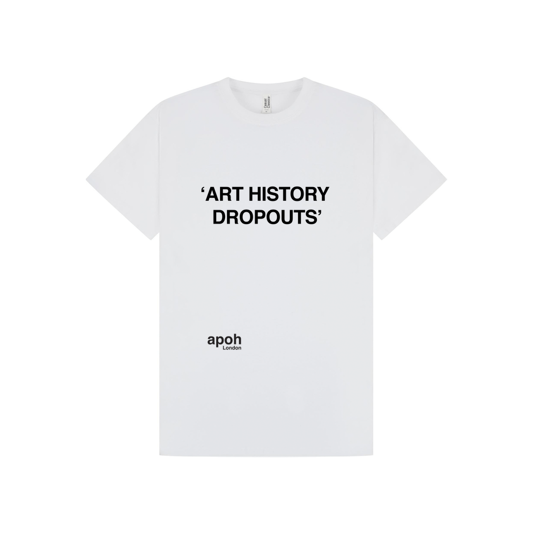 White Printed T-shirt Front