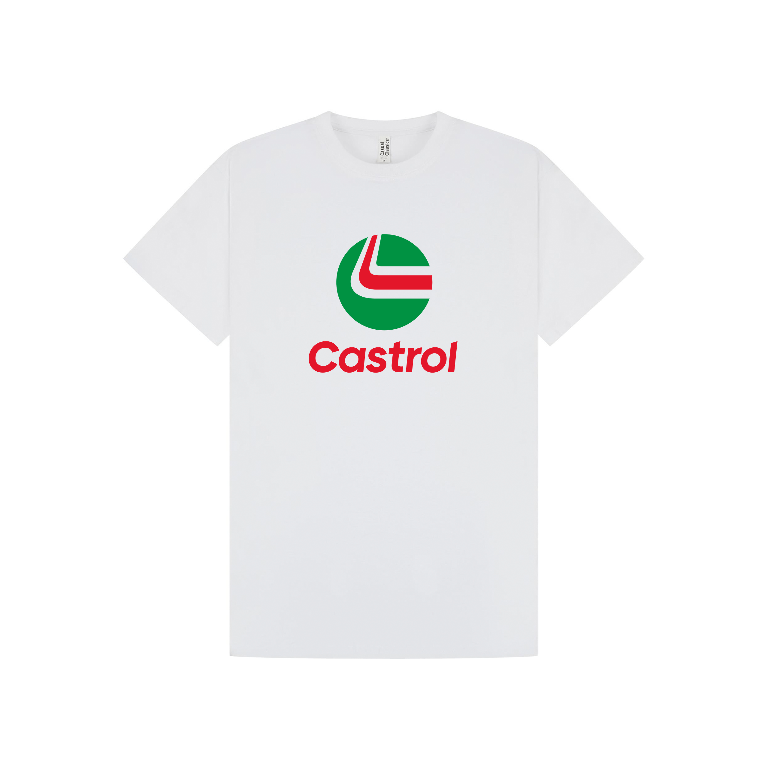 White Printed T-shirt Front