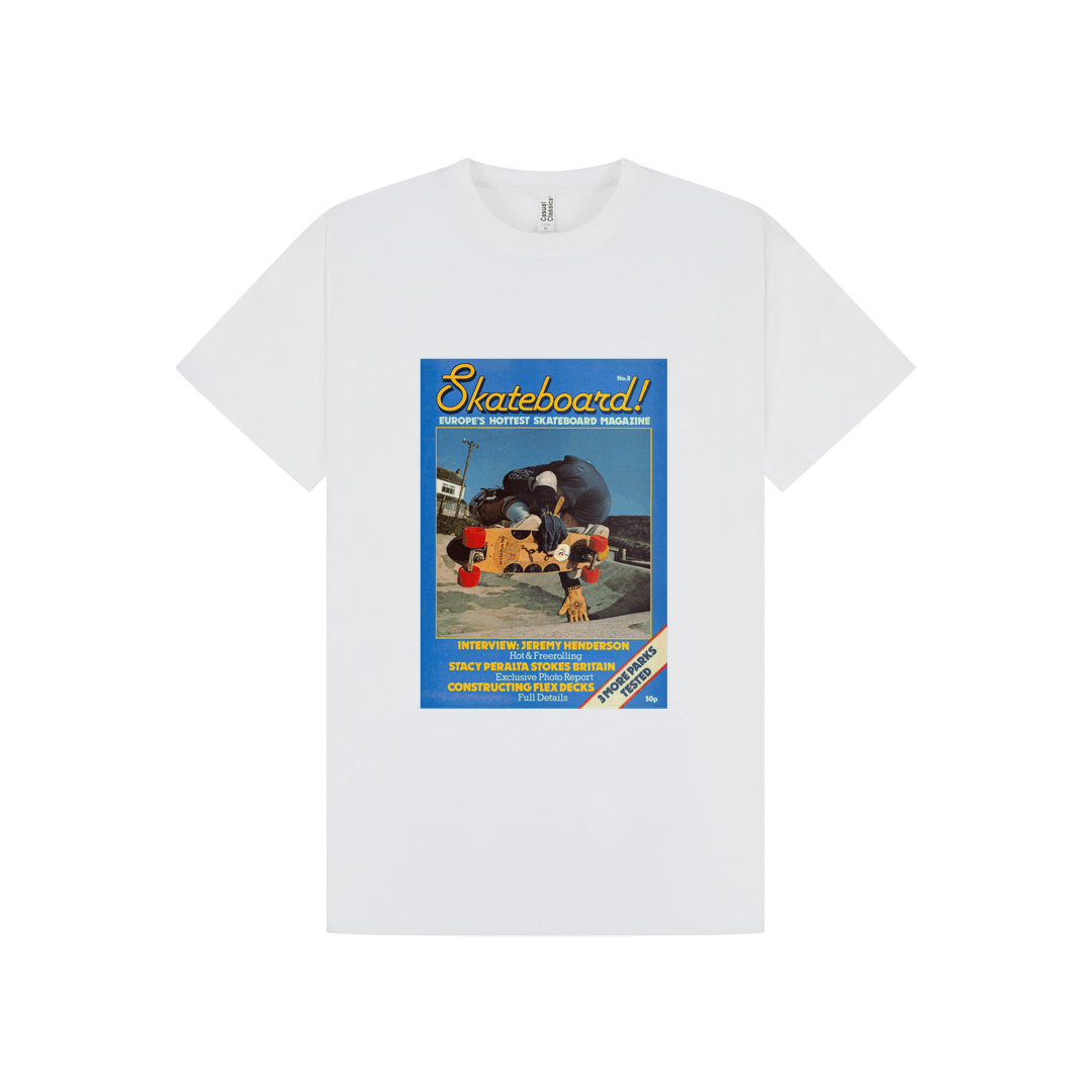 White Printed T-shirt Front