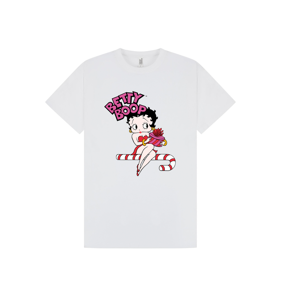 White Printed T-shirt Front