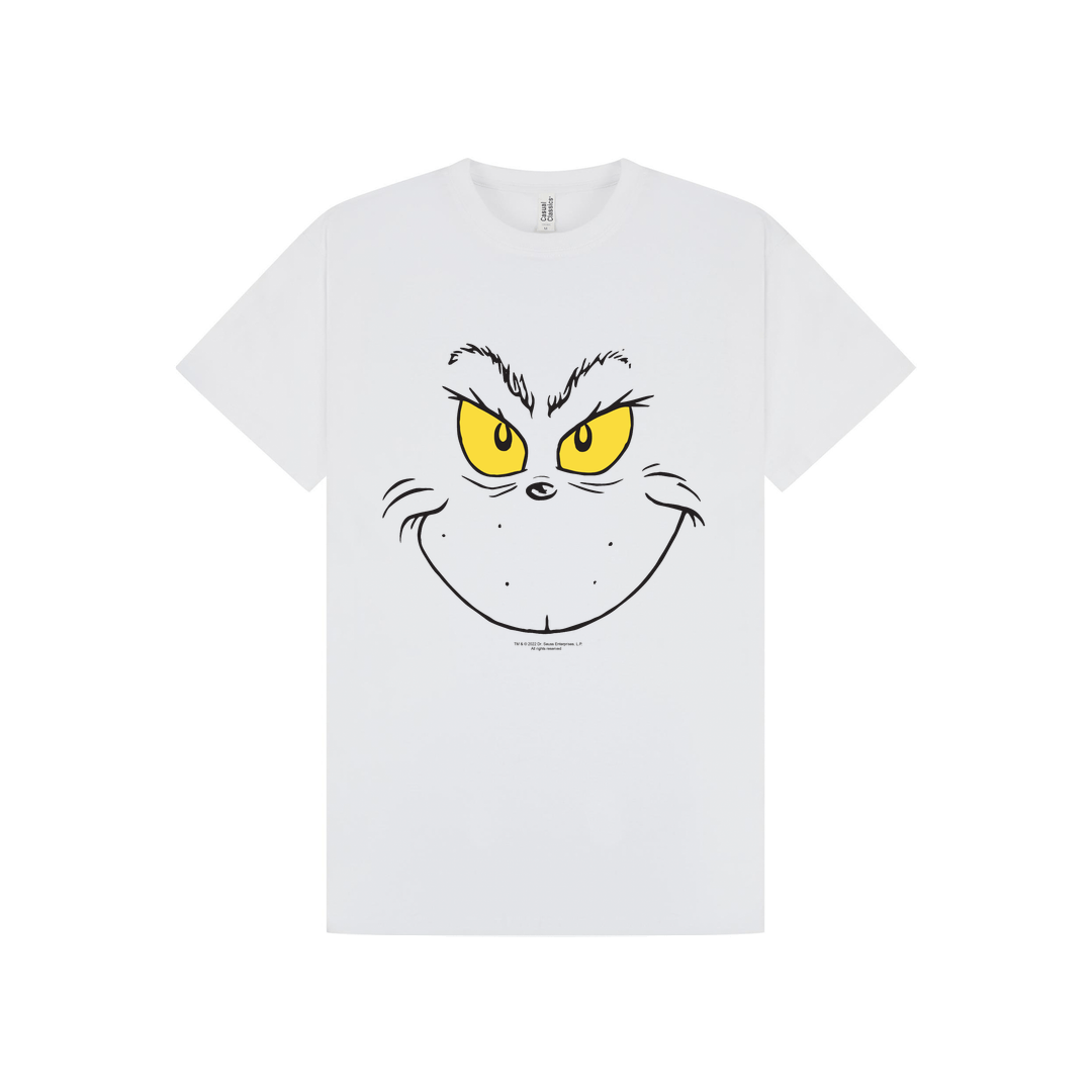 White Printed T-shirt Front