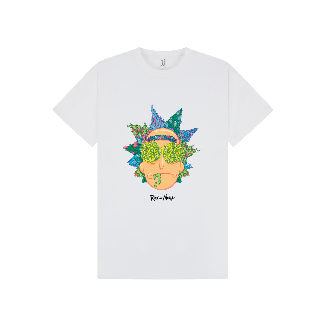 White Printed T-shirt Front