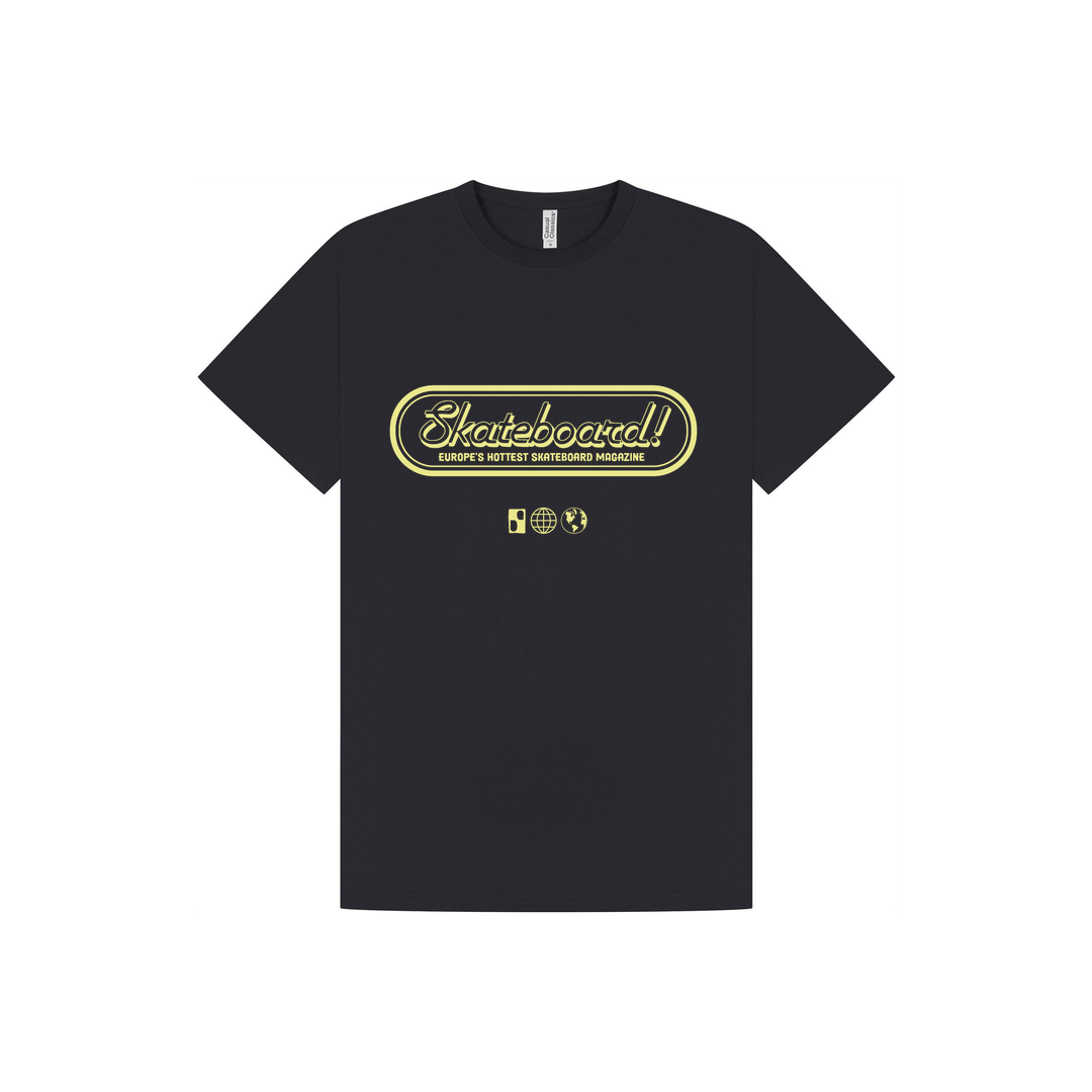 Navy Printed T-shirt Front