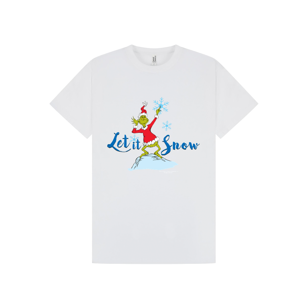 White Printed T-shirt Front