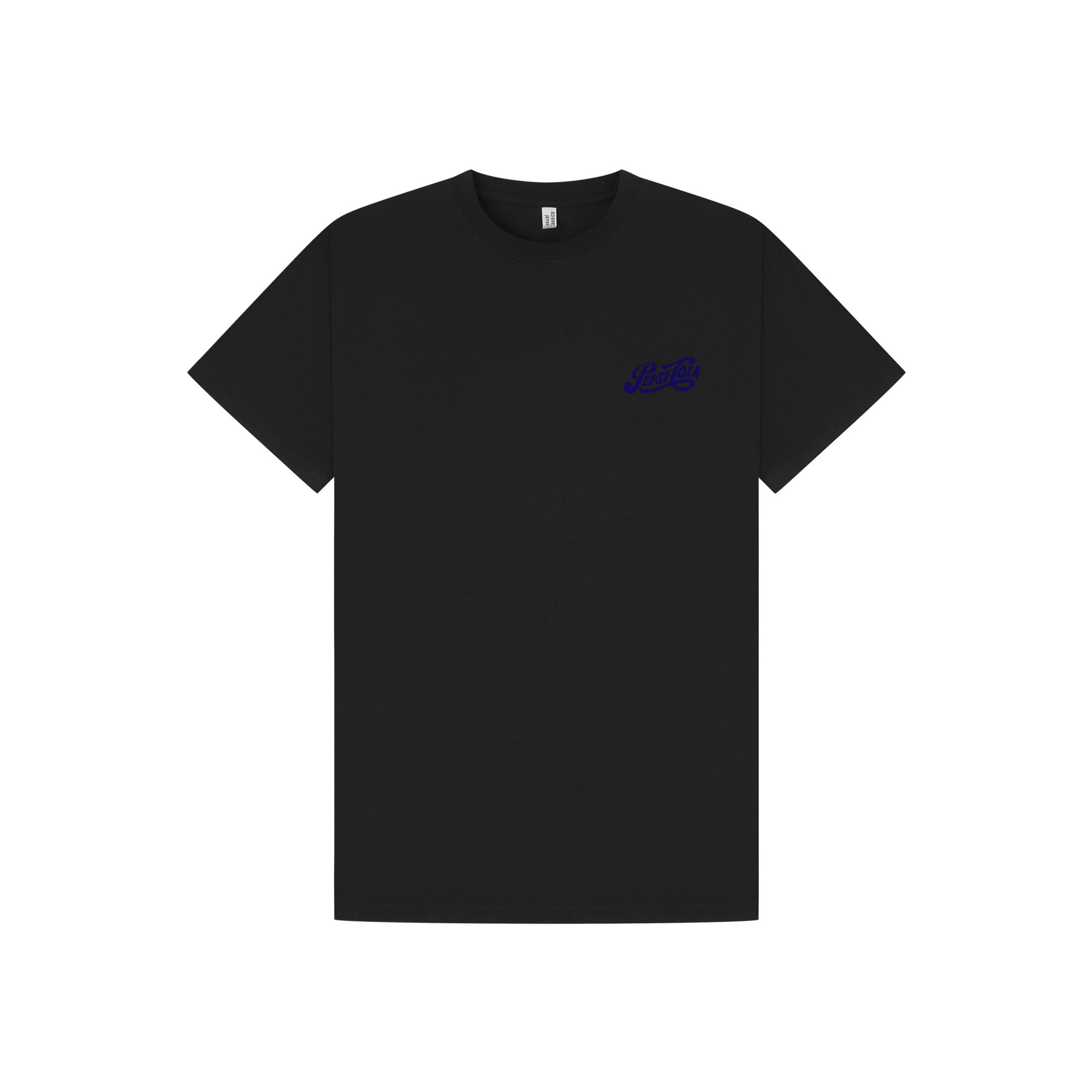 Black Printed T-shirt Front