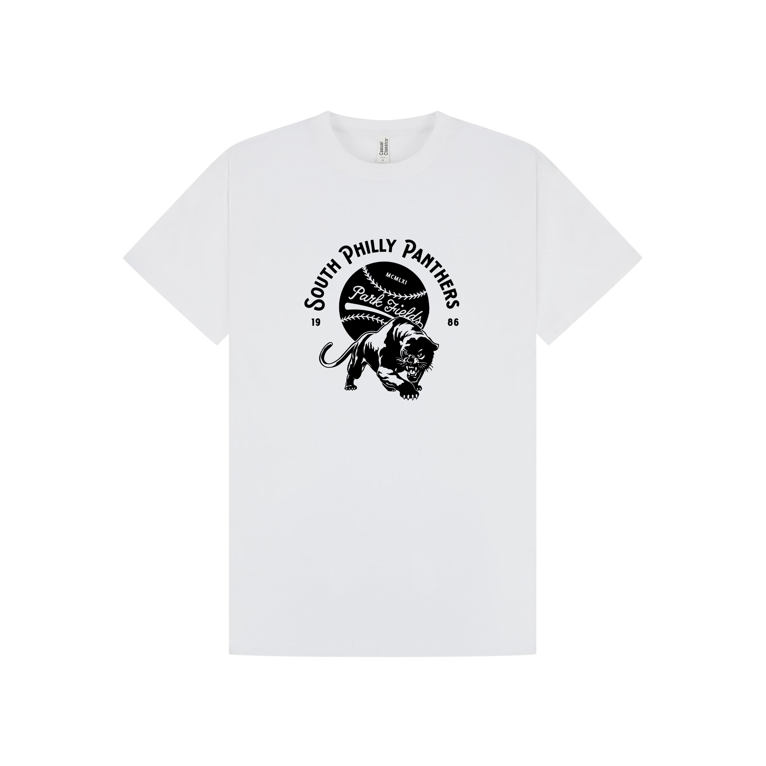 White Printed T-shirt Front