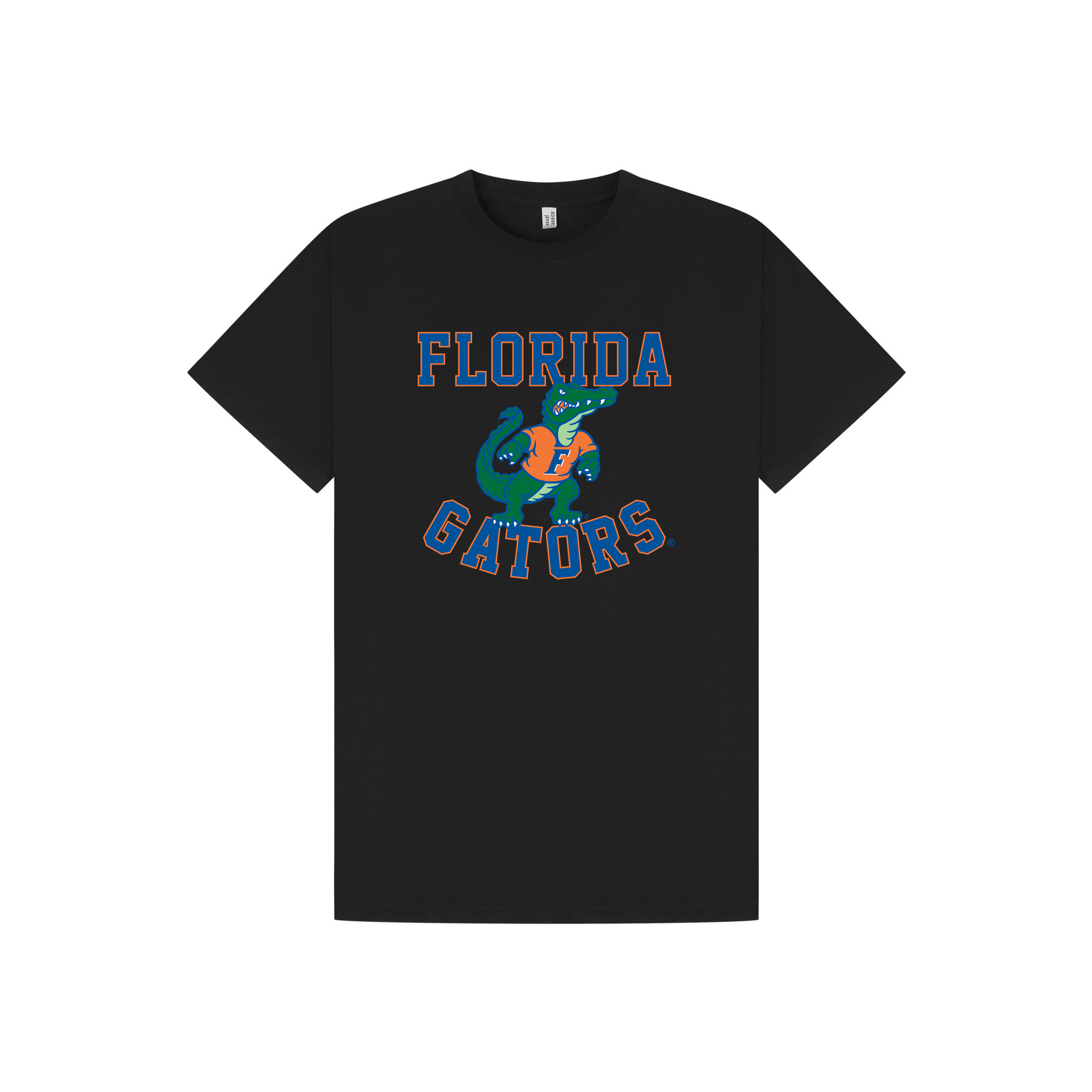 Black Printed T-shirt Front