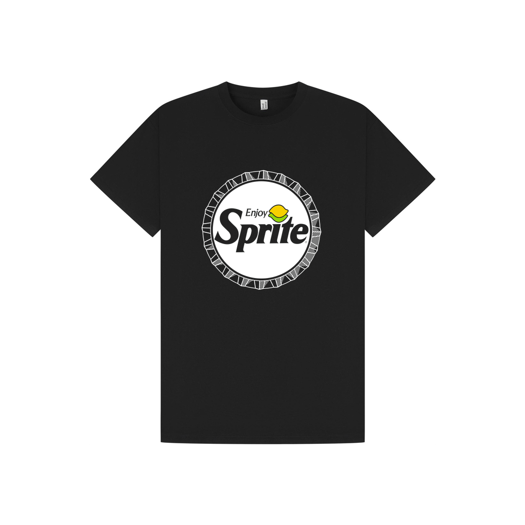 Black Printed T-shirt Front