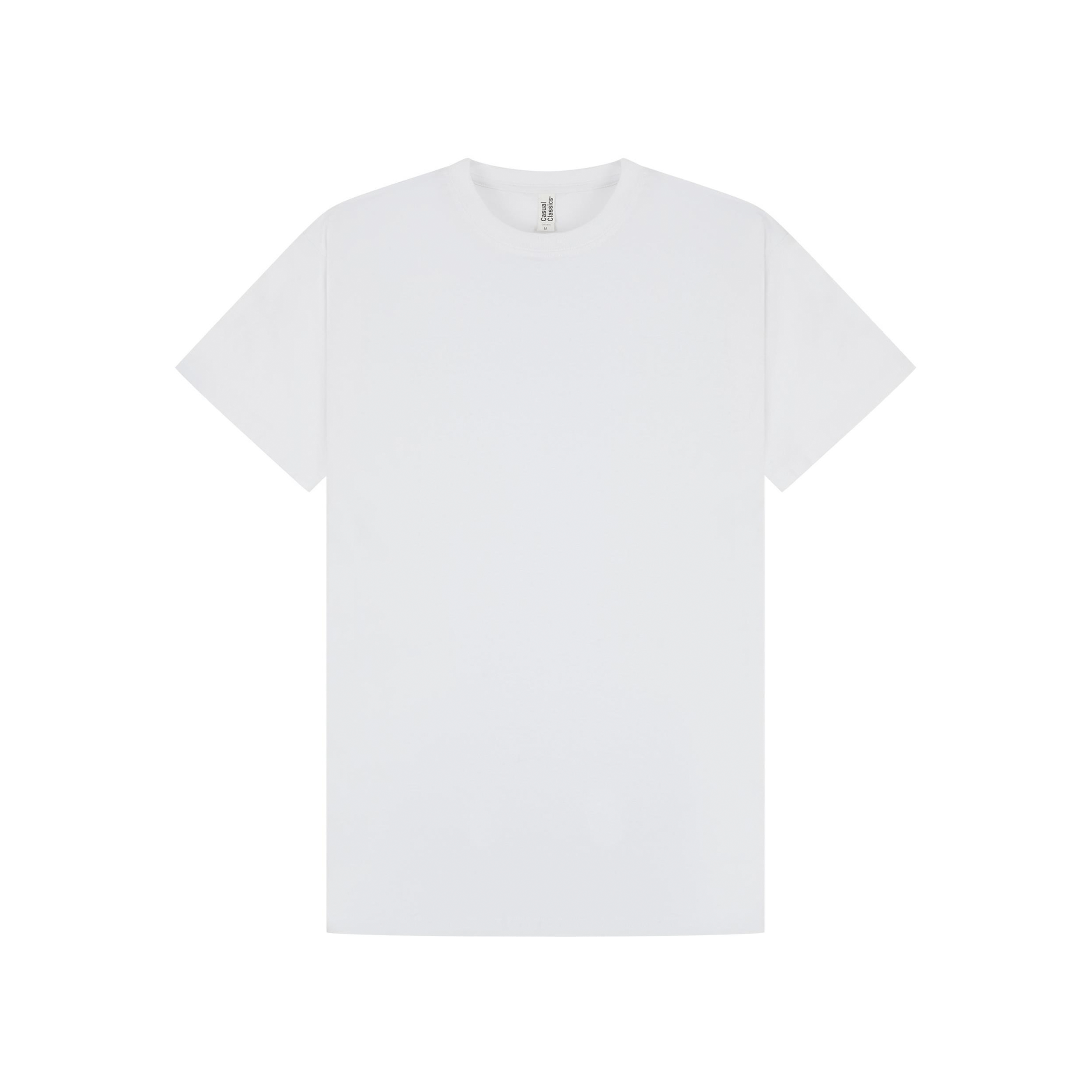 White Printed T-shirt Front