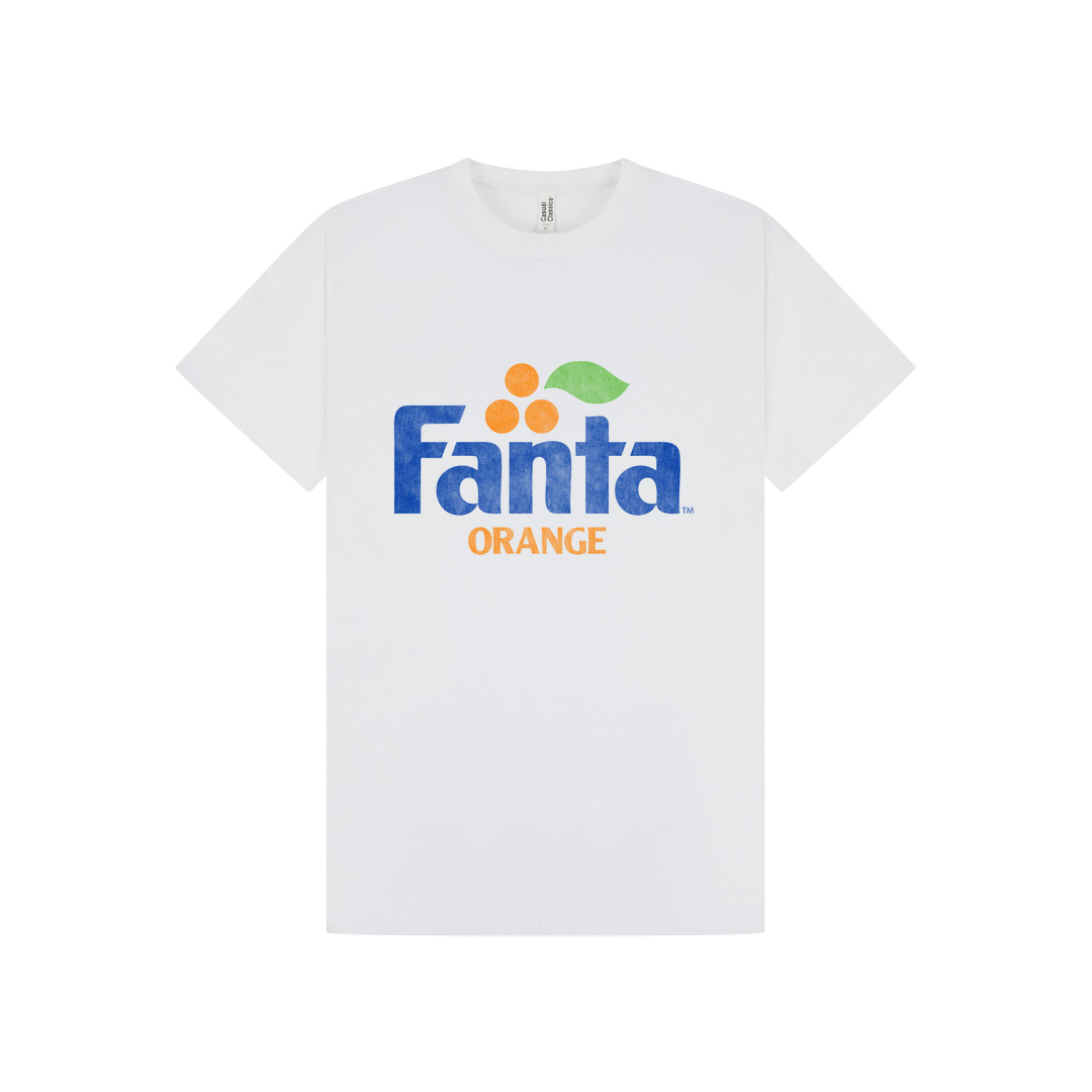 White Printed T-shirt Front