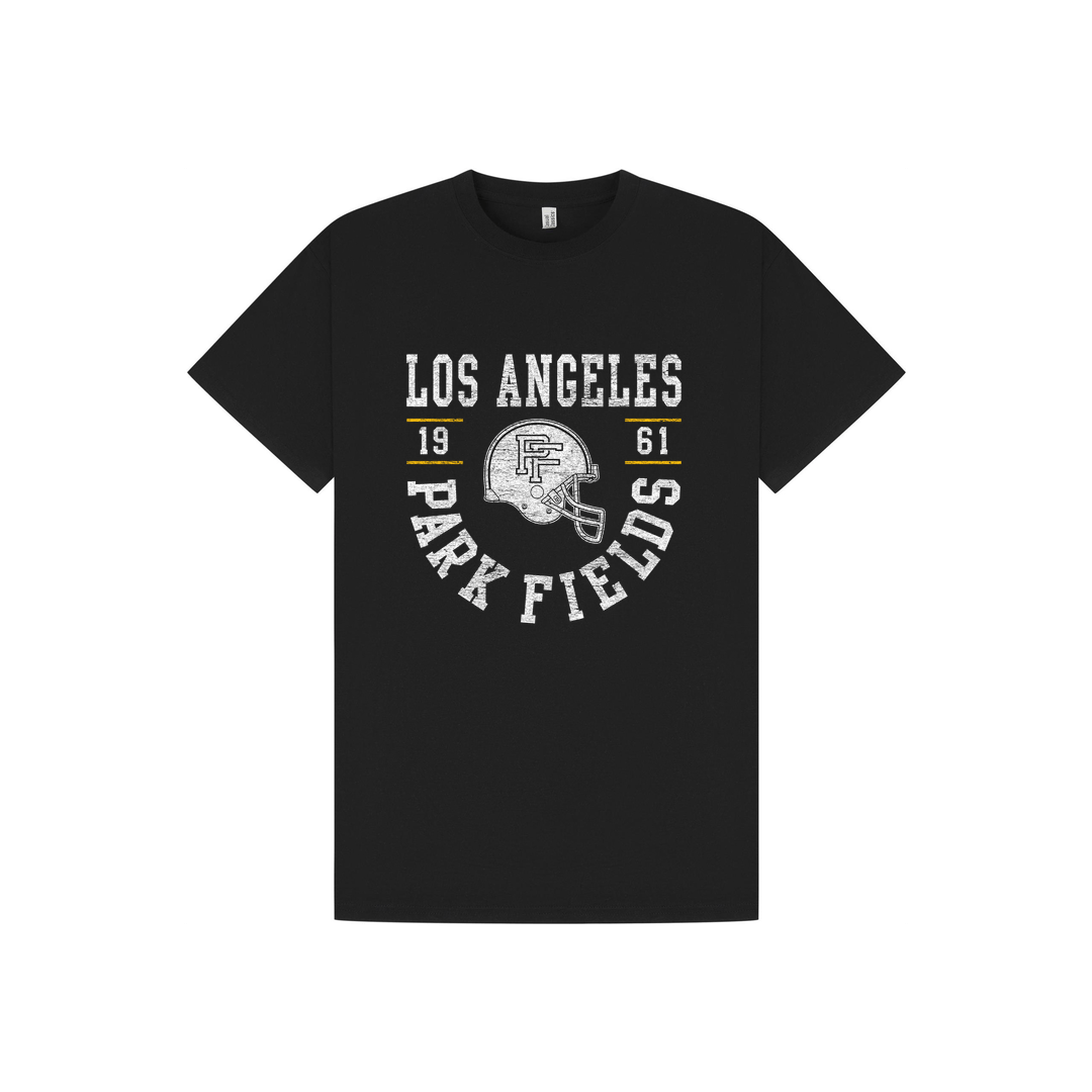 Black Printed T-shirt Front