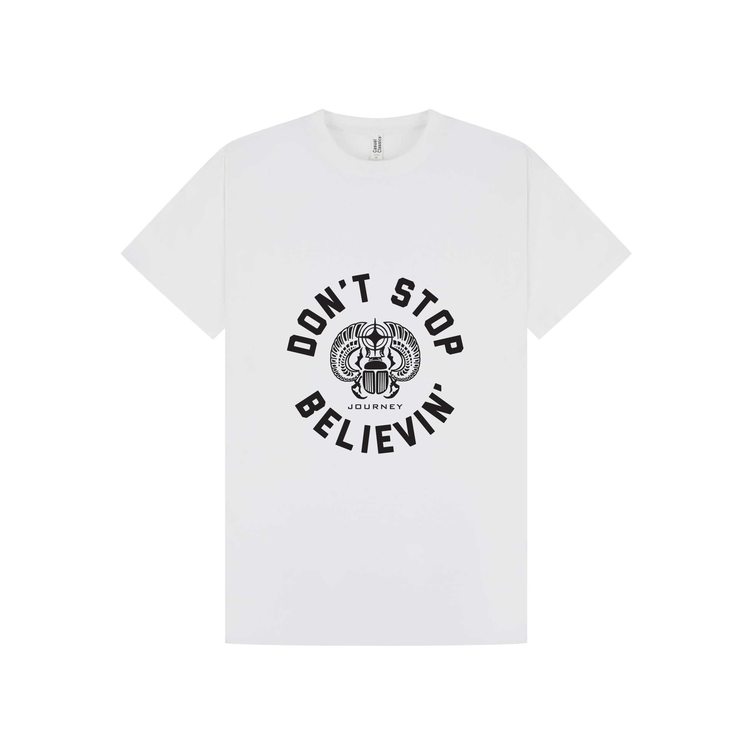 White Printed T-shirt Front