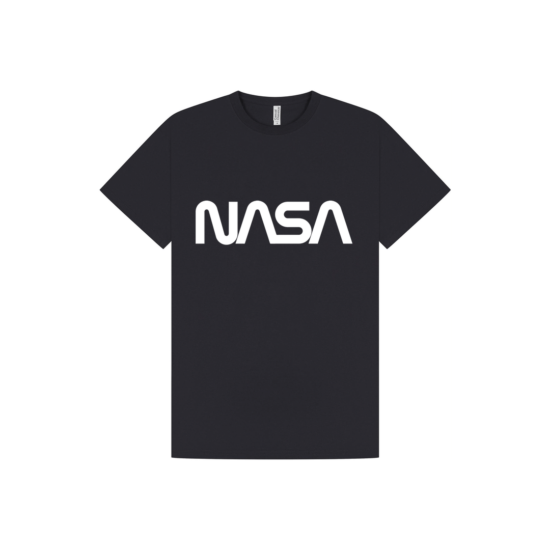 Navy Printed T-shirt Front