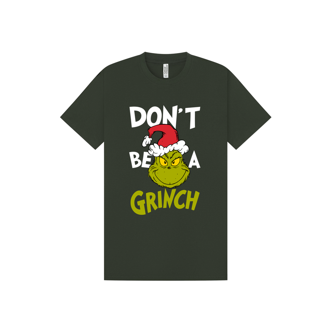 Forest Green Printed T-shirt Front