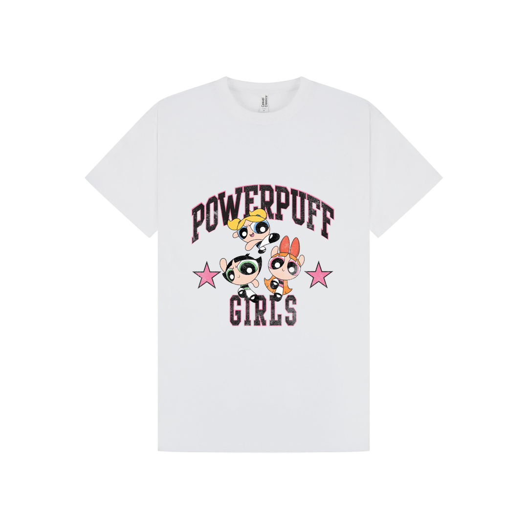 White Printed T-shirt Front