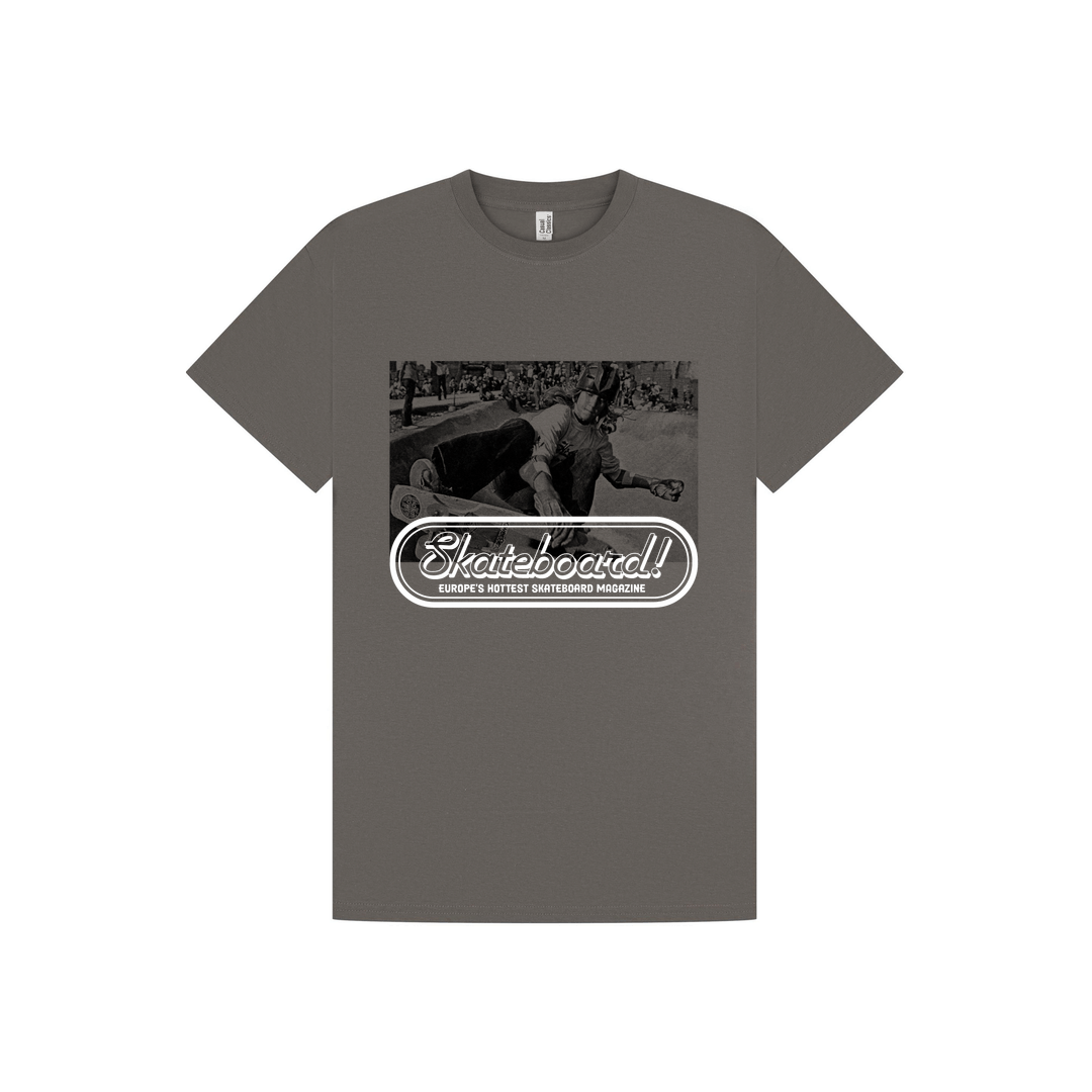 Charcoal Printed T-shirt Front