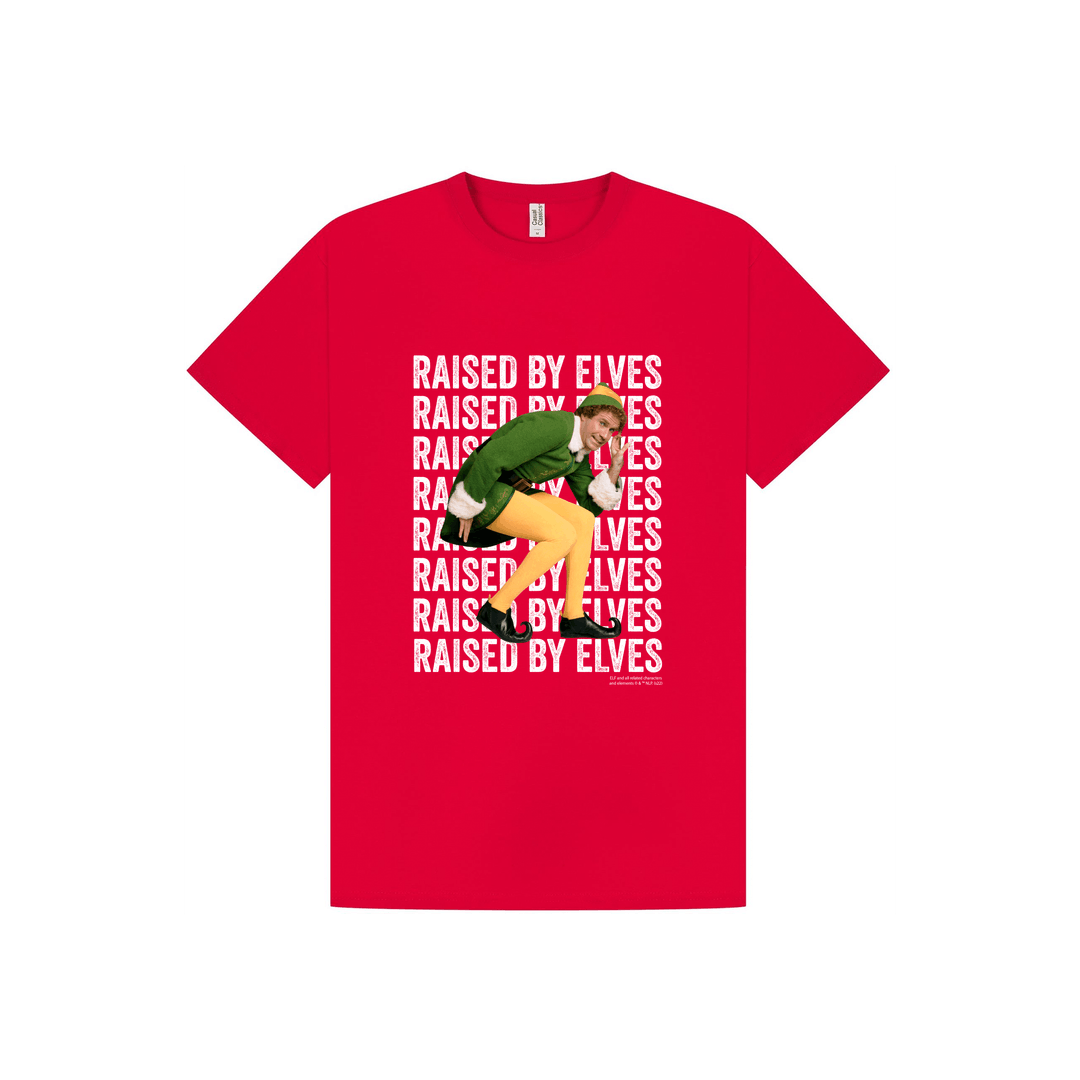 Red Printed T-shirt Front