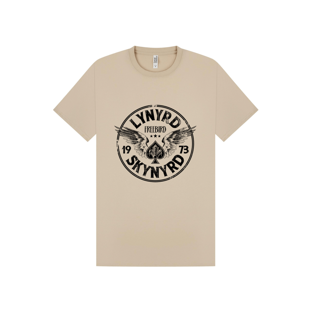Sand Printed T-shirt Front