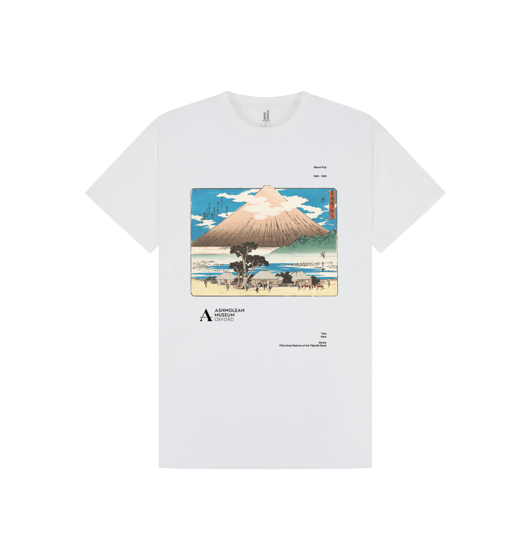 White Printed T-shirt Front