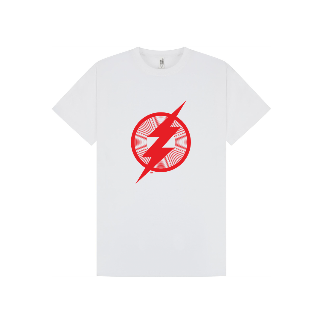 White Printed T-shirt Front