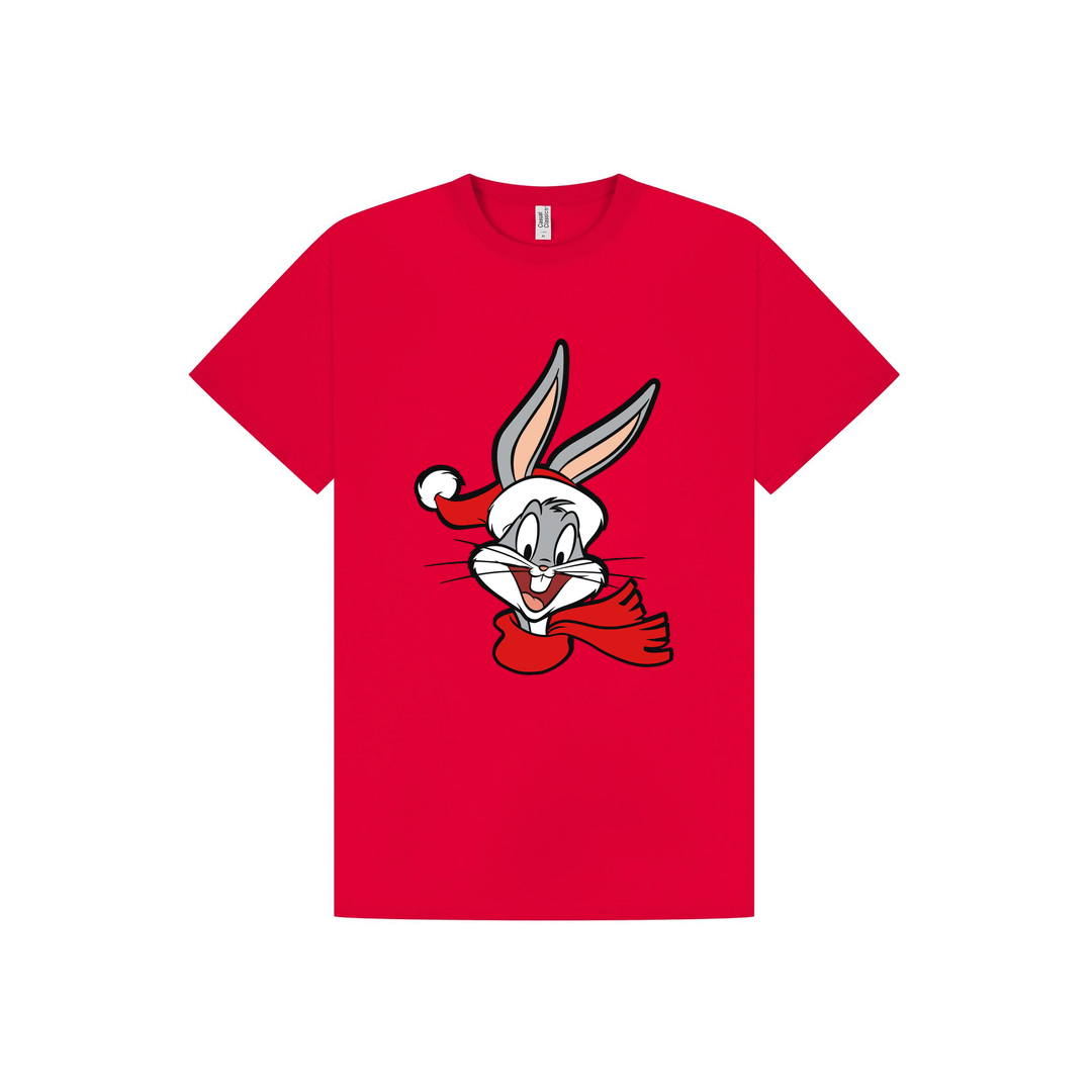 Red Printed T-shirt Front