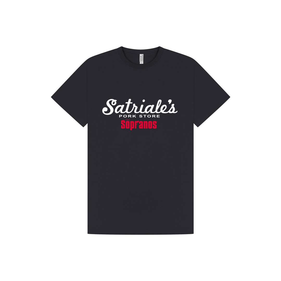 Navy Printed T-shirt Front