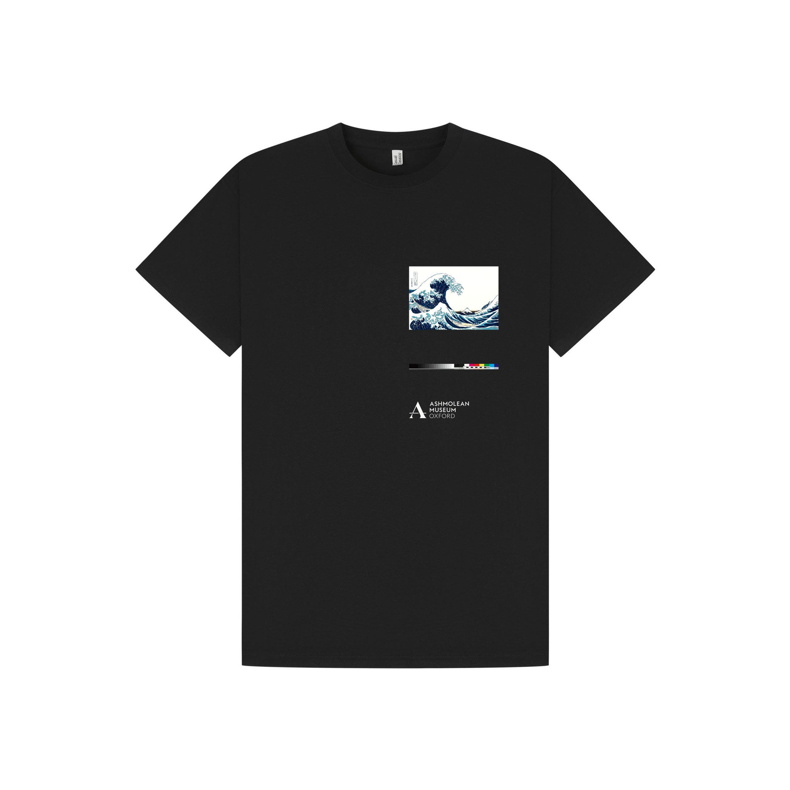 Black Printed T-shirt Front